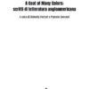 Fronte A Coat of Many Colors: scritti di letteratura angloamericana