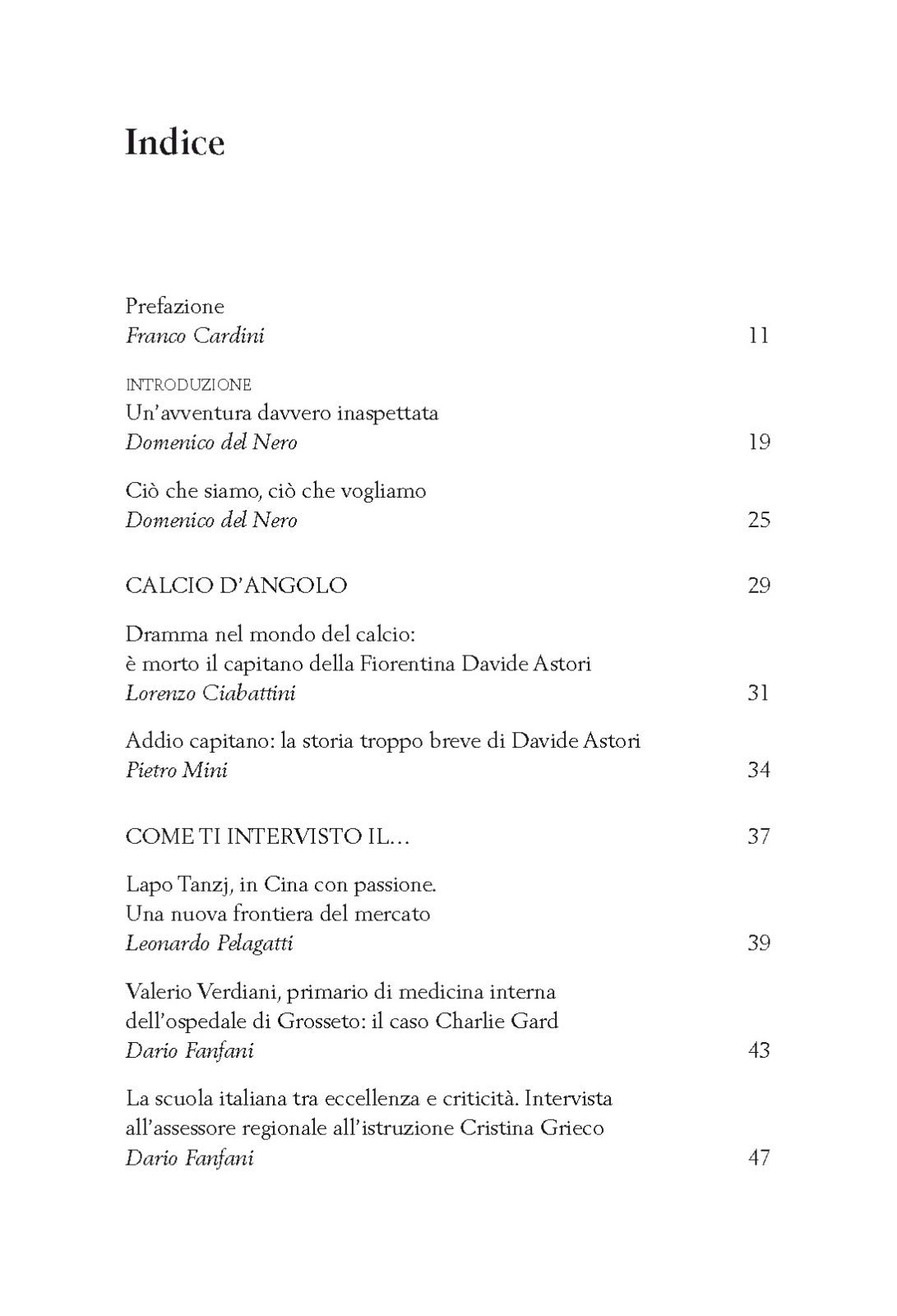 Indice1 Leomagazine. Una fuoriclasse in azione