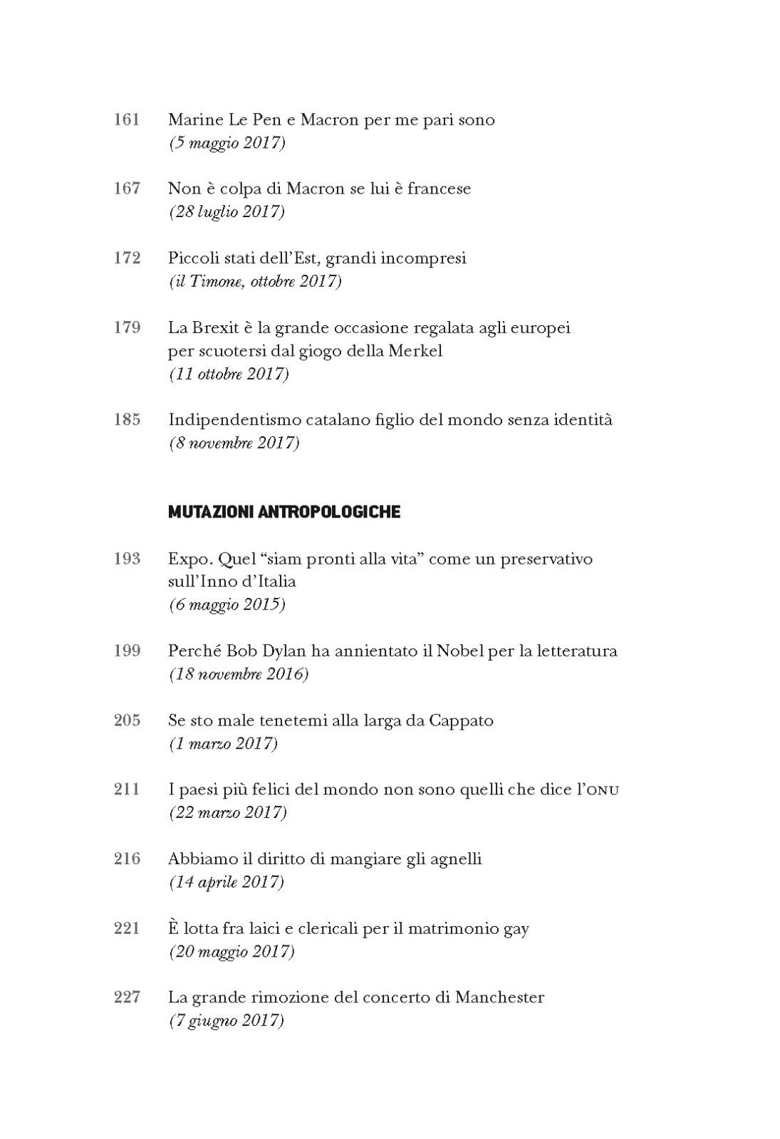 Indice3Casadei Scritti contrari. Per non annegare nel pensiero liquido