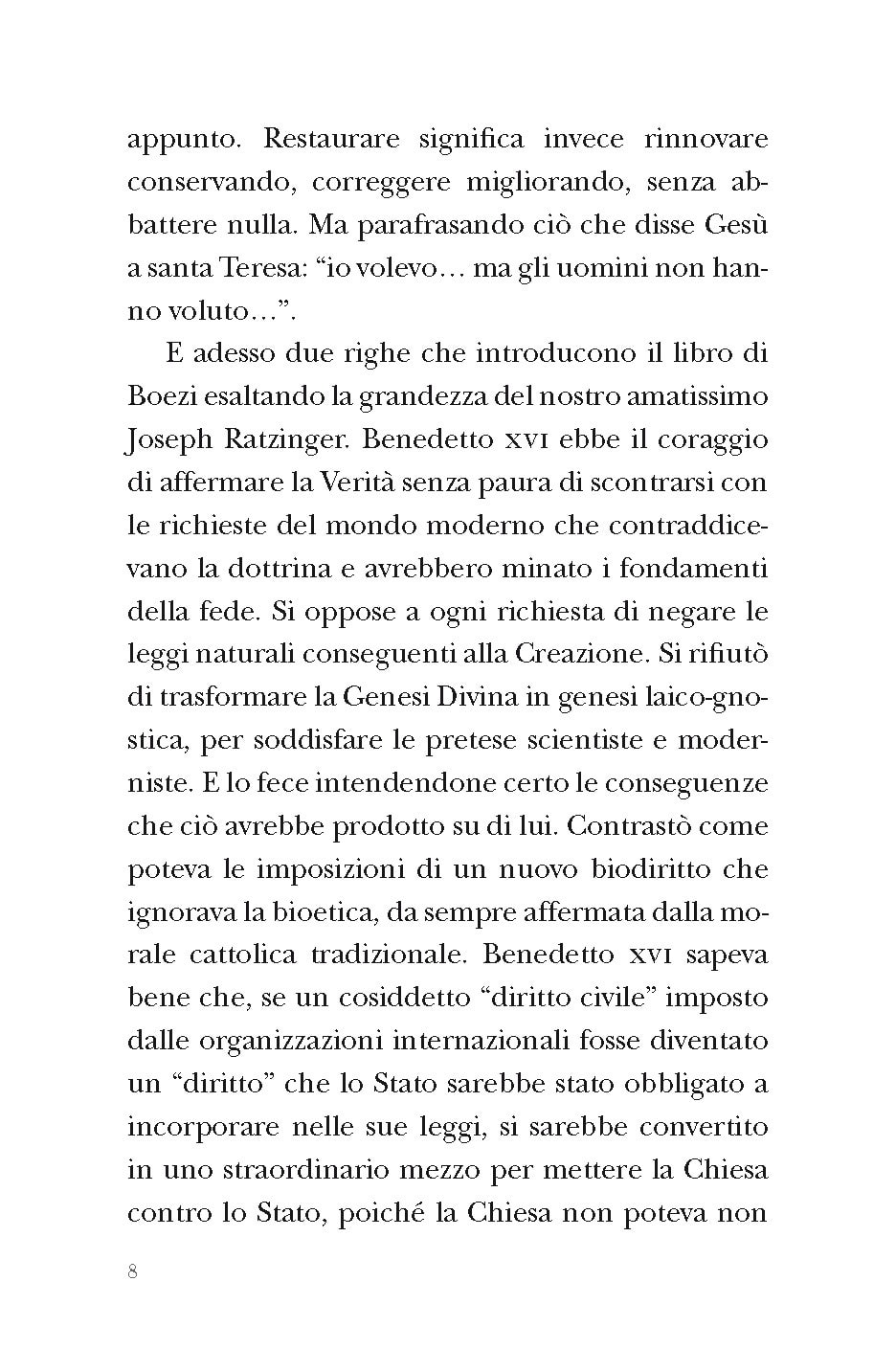 Ratzinger Ratzinger. La rivoluzione interrotta