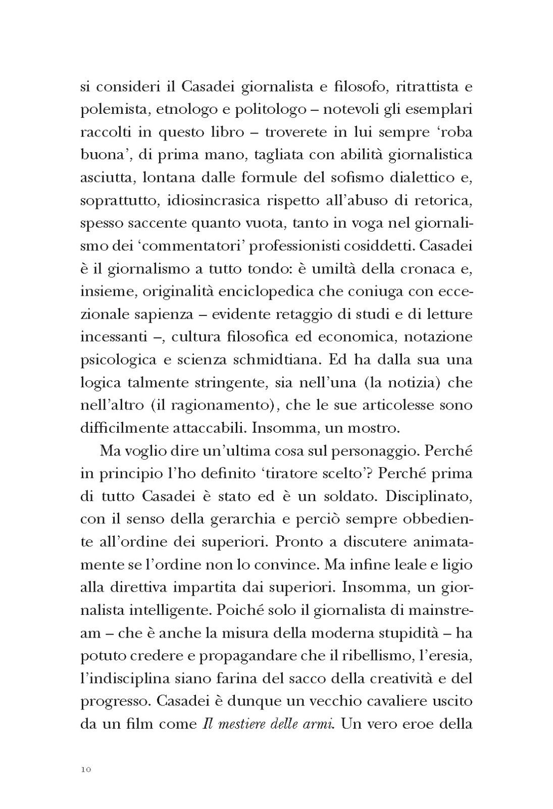 Prefazione2Casadei Scritti contrari. Per non annegare nel pensiero liquido