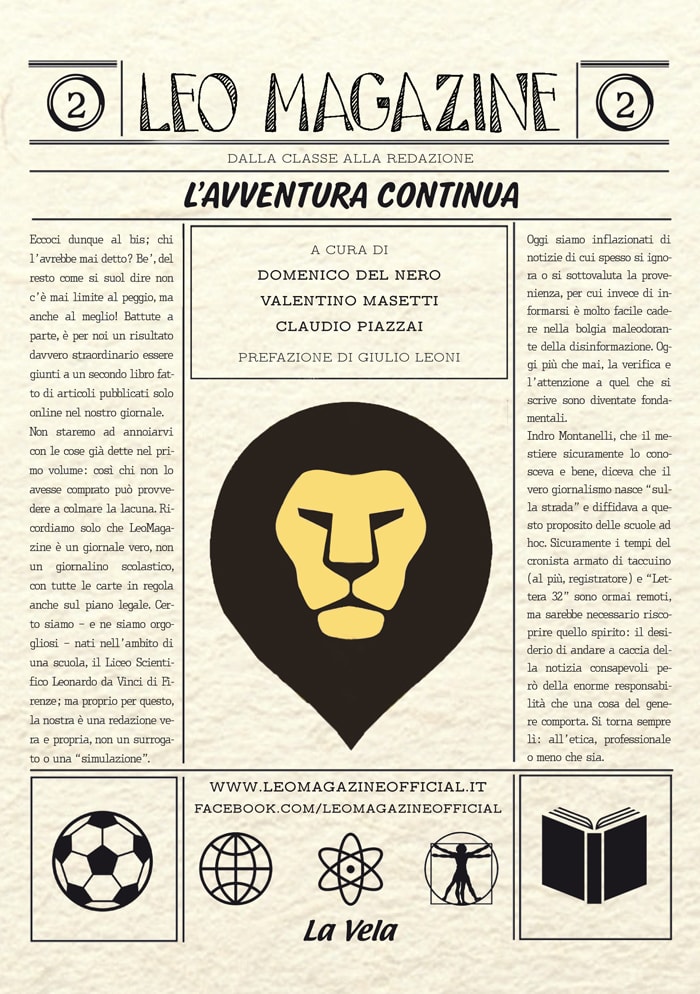 CoverLeomagazine2 LeoMagazine 2. L’avventura continua