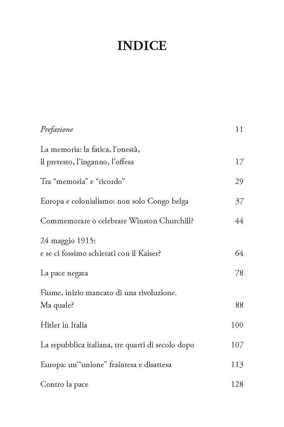 Il dovere della memoria