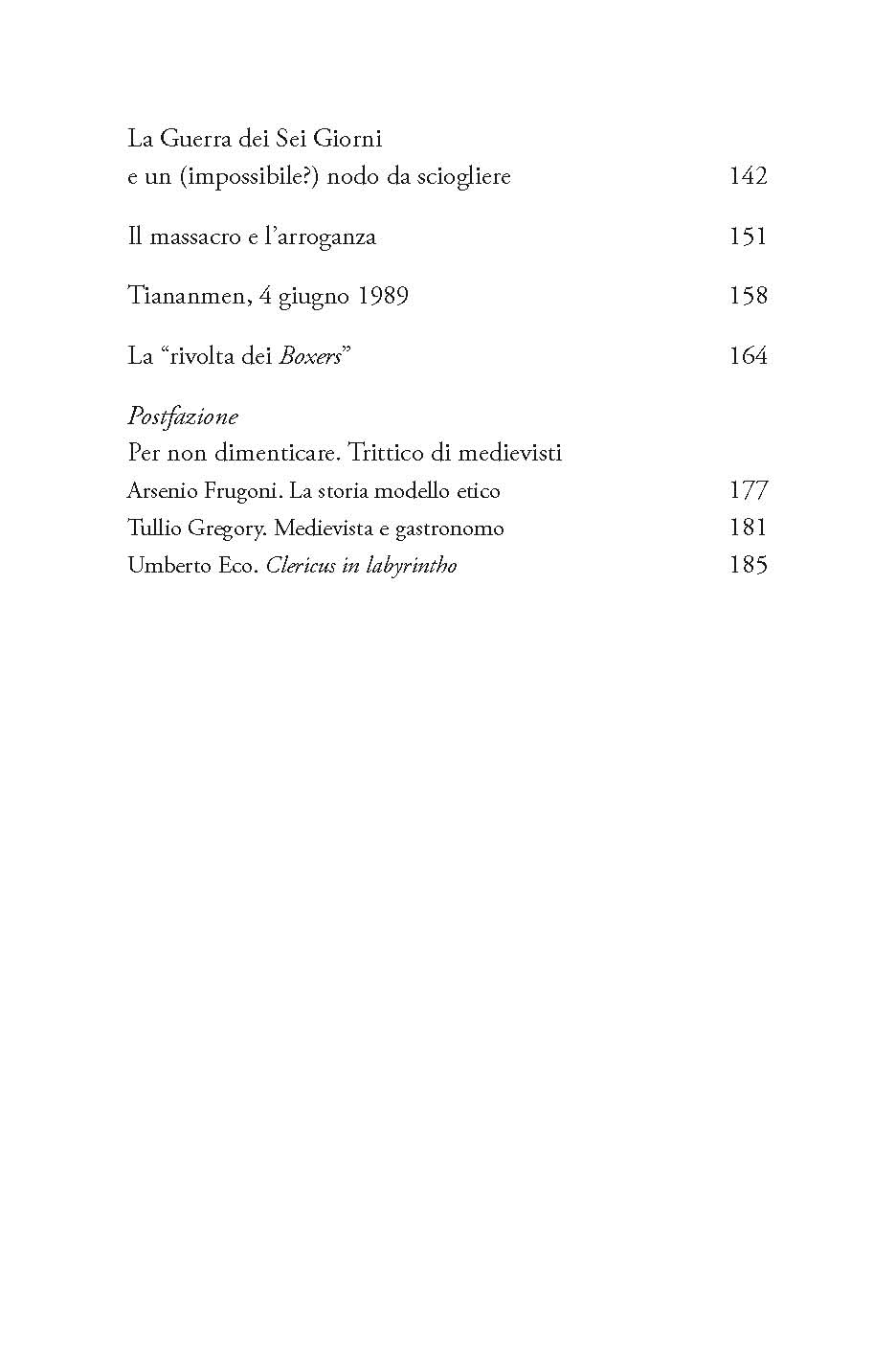 Il dovere della memoria