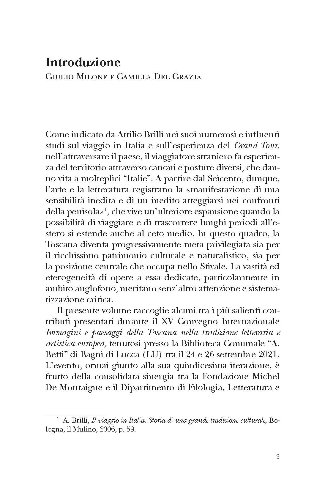 Pagine da Milone-DelGrazia_Pagina_7 Immagini e paesaggi della Toscana nella tradizione letteraria e artistica europea