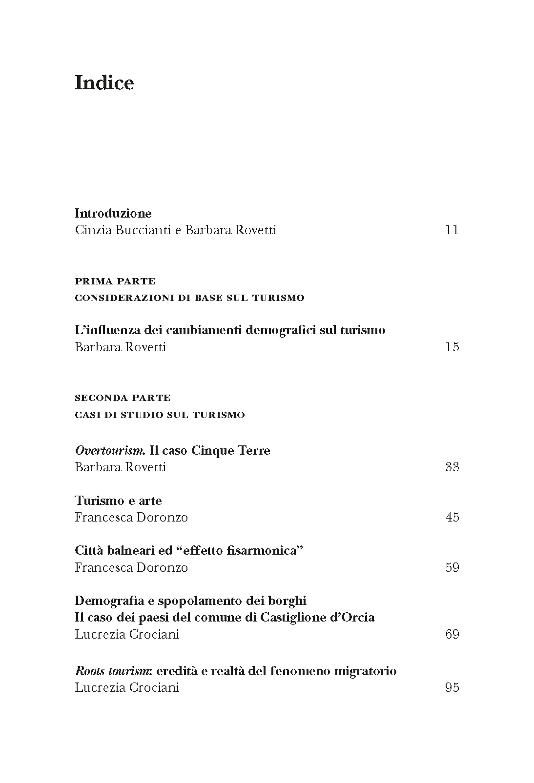 Demografia e turismo